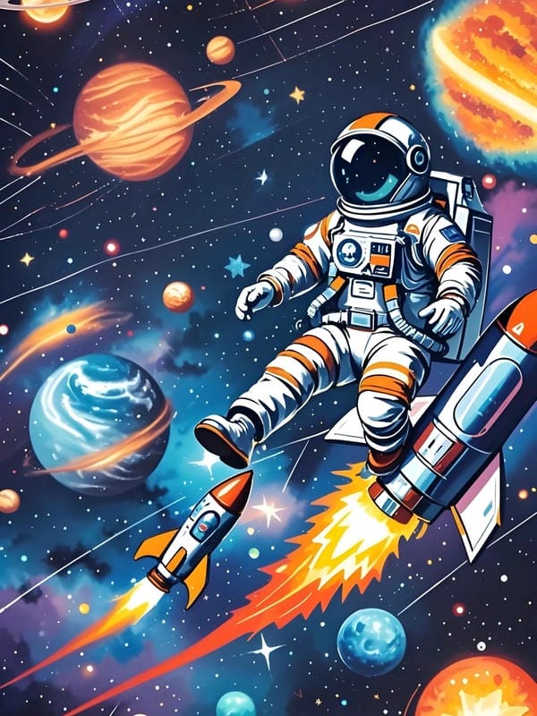 phi hành gia chibi (23)