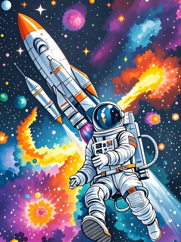 phi hành gia chibi (24)