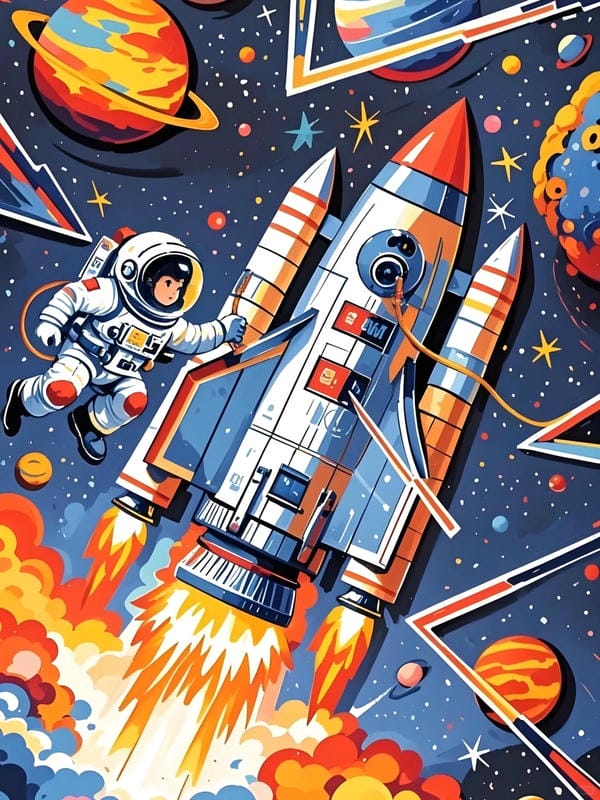 phi hành gia chibi (25)