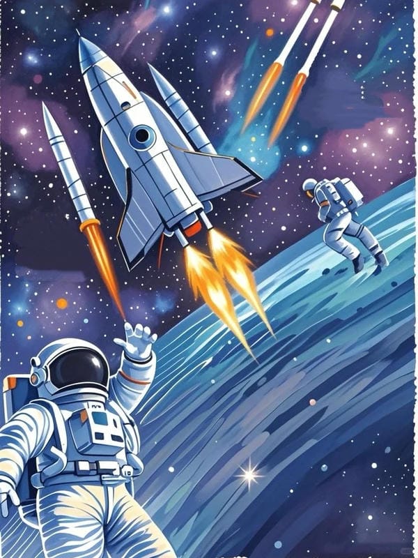 phi hành gia chibi (26)