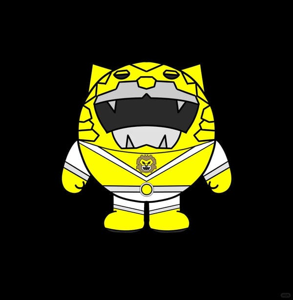 siêu nhân gao vàng chibi