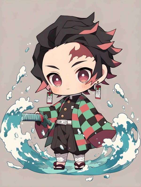 tanjiro chibi cute (5)