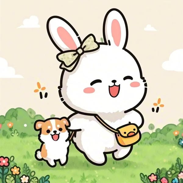 thỏ chibi cute (19)