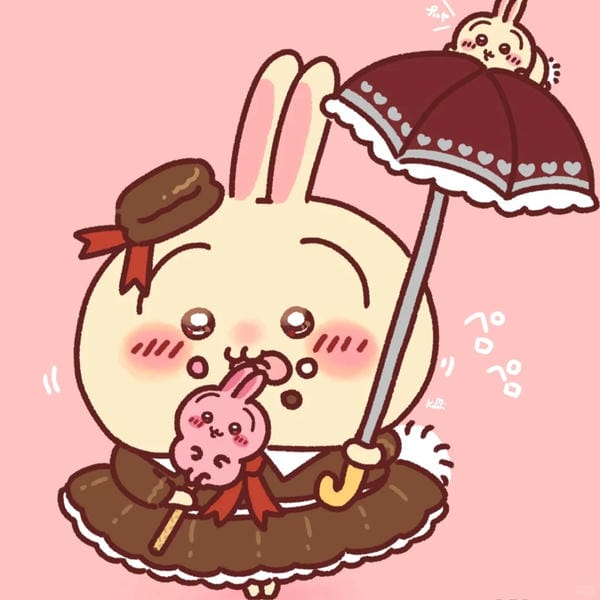 thỏ chibi cute (2)