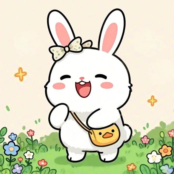 thỏ chibi cute (21)