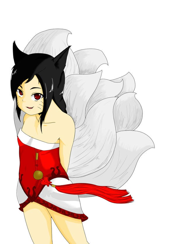 ahri chibi cute