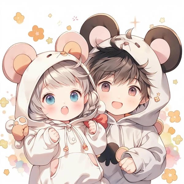 ảnh cặp đôi anime chibi cute (10)