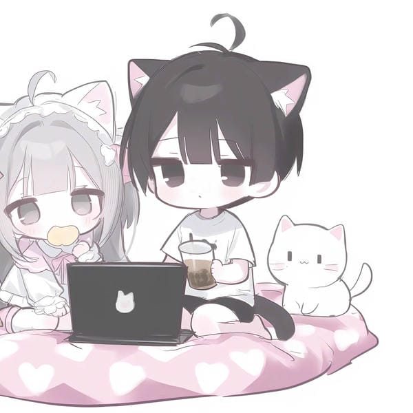 ảnh cặp đôi anime chibi cute (14)
