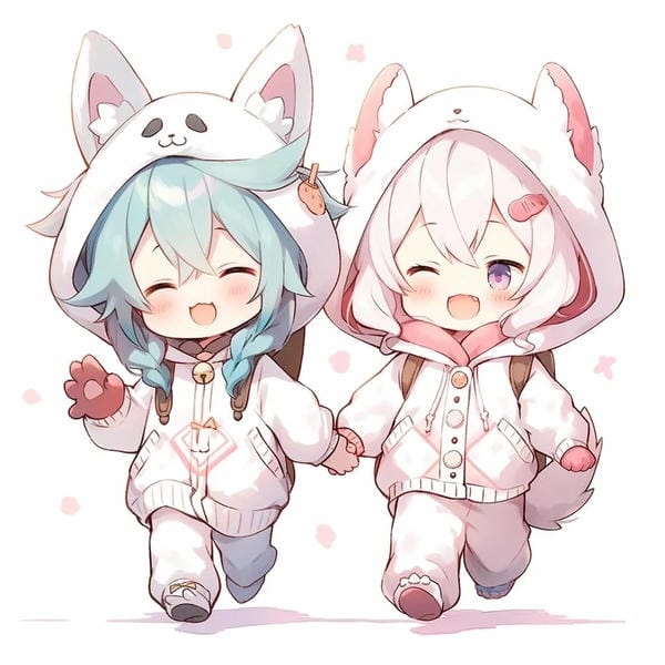 ảnh cặp đôi anime chibi cute (8)
