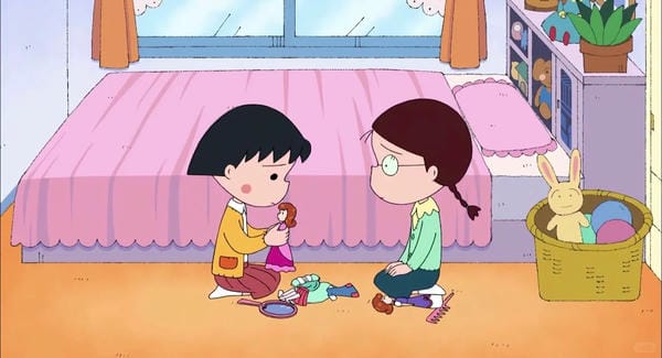 ảnh đôi bạn thân chibi