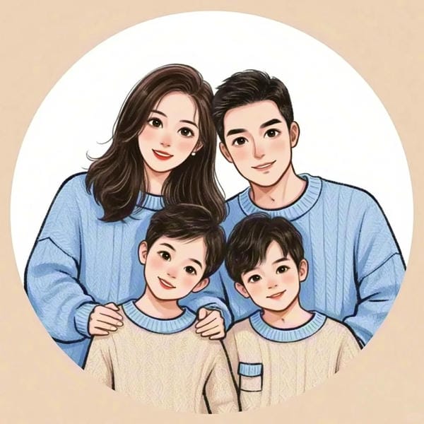 ảnh gia đình chibi (11)