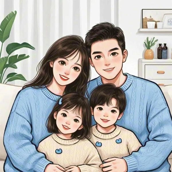 ảnh gia đình chibi (14)