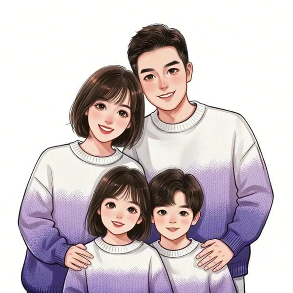 ảnh gia đình chibi (5)