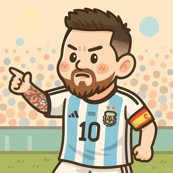 ảnh messi chibi