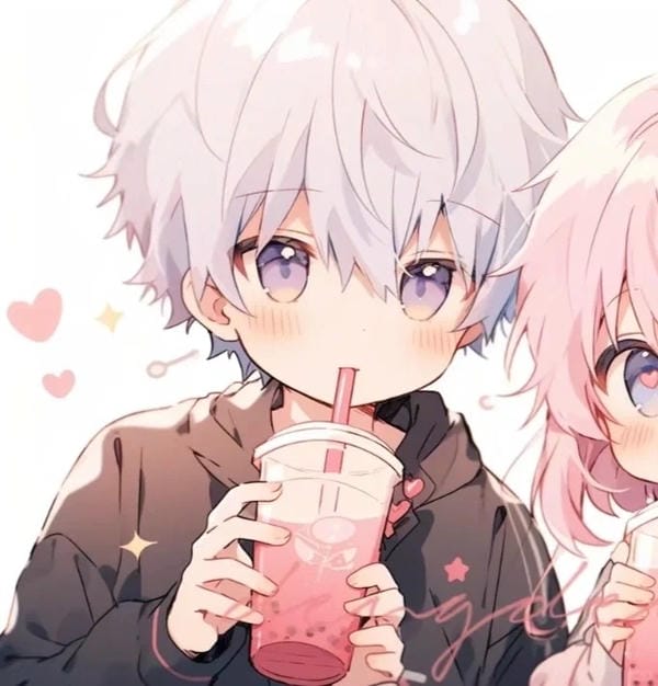 ảnh trà sữa chibi​