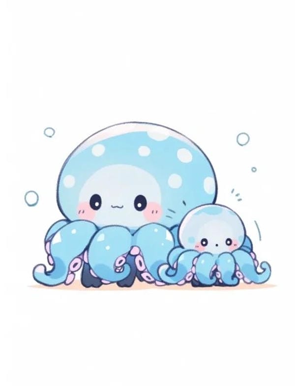 bạch tuộc chibi (25) bạch tuộc chibi (25)