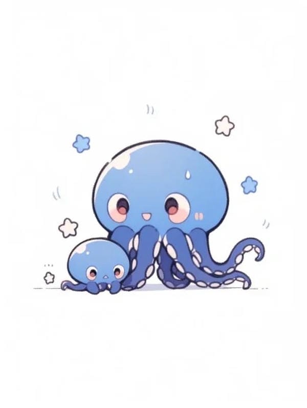 bạch tuộc chibi (26) bạch tuộc chibi (26)