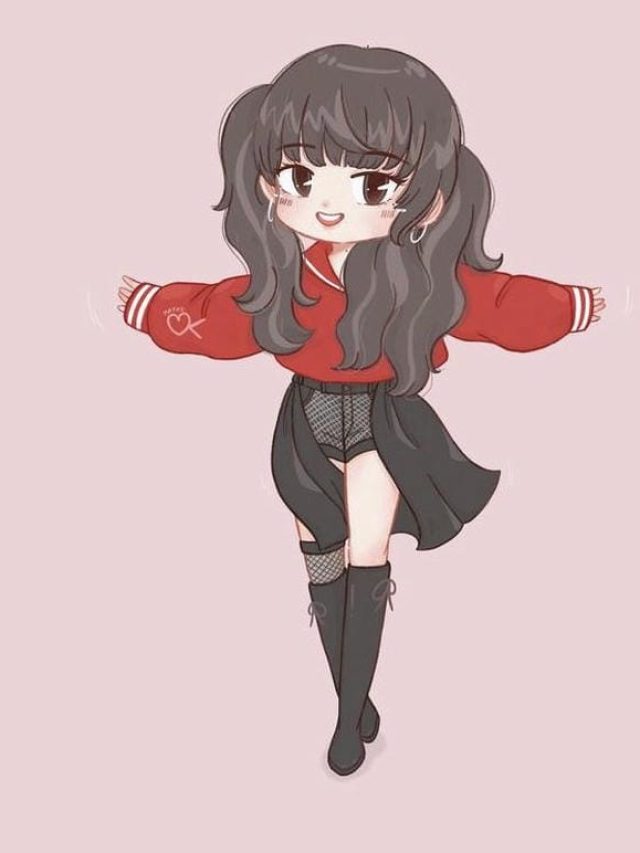 ảnh jennie chibi