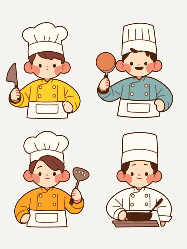 đầu bếp chibi (4)