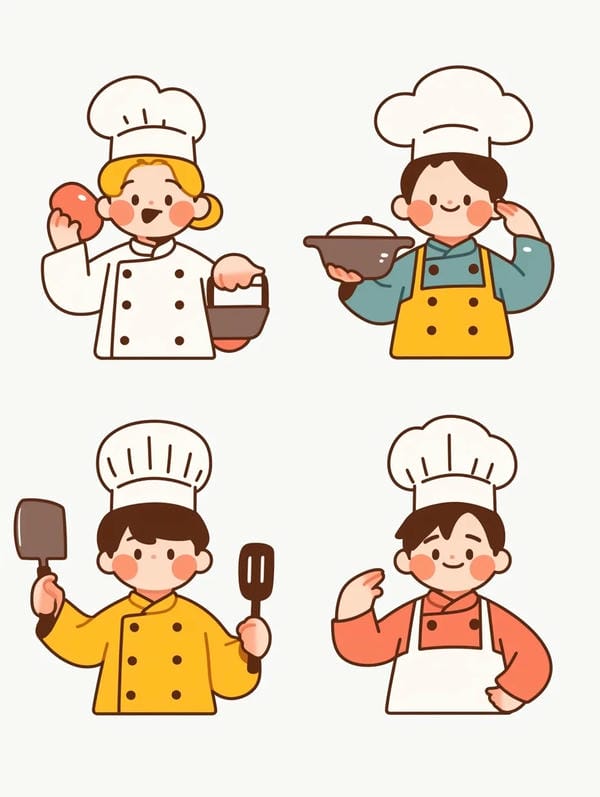 đầu bếp chibi (5)