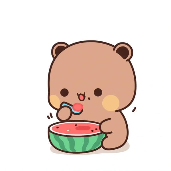 dưa hấu chibi (15)