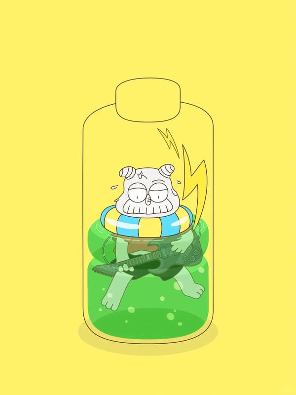 hết pin chibi (4)