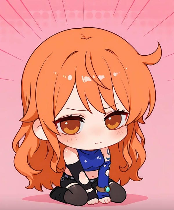 hình ảnh nami chibi