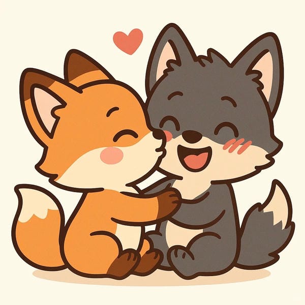 hồ ly chibi cute (16)
