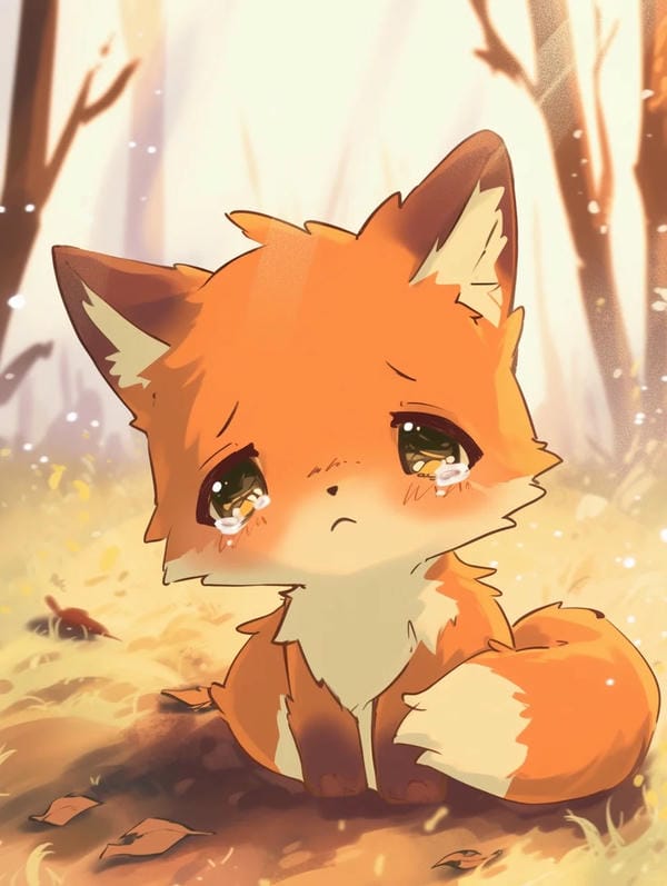 hồ ly chibi cute (19)