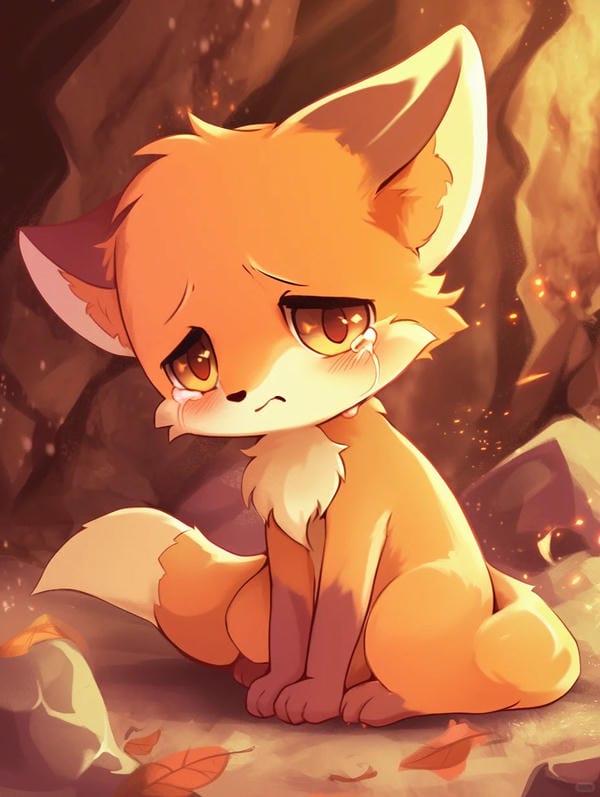 hồ ly chibi cute (20)