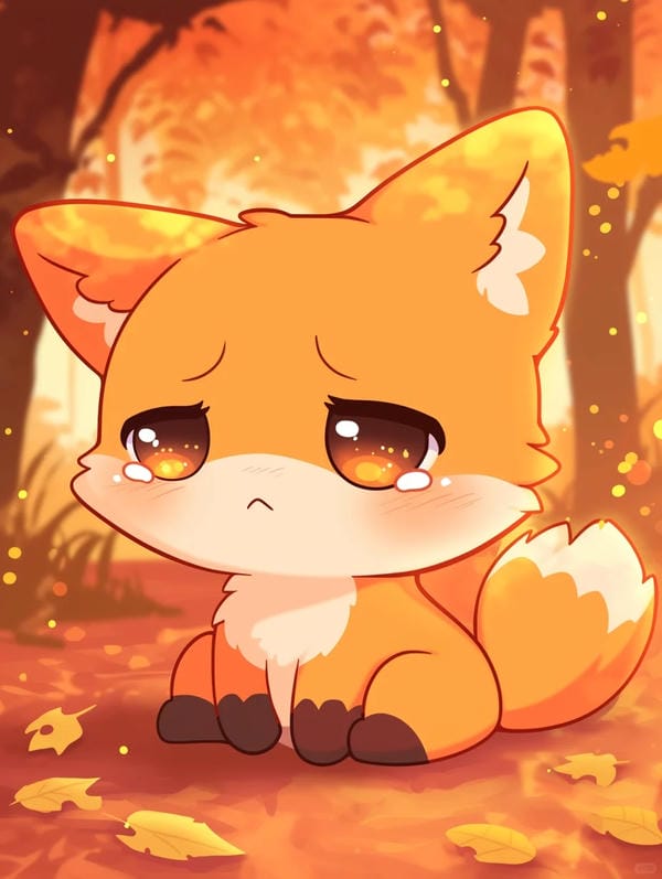 hồ ly chibi cute (21)