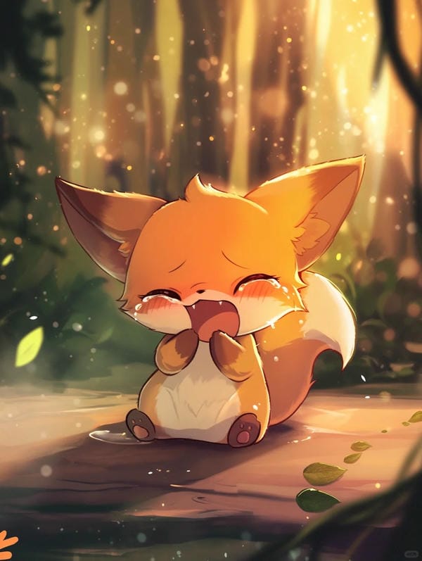 hồ ly chibi cute (22)