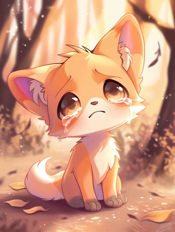 hồ ly chibi cute (23)