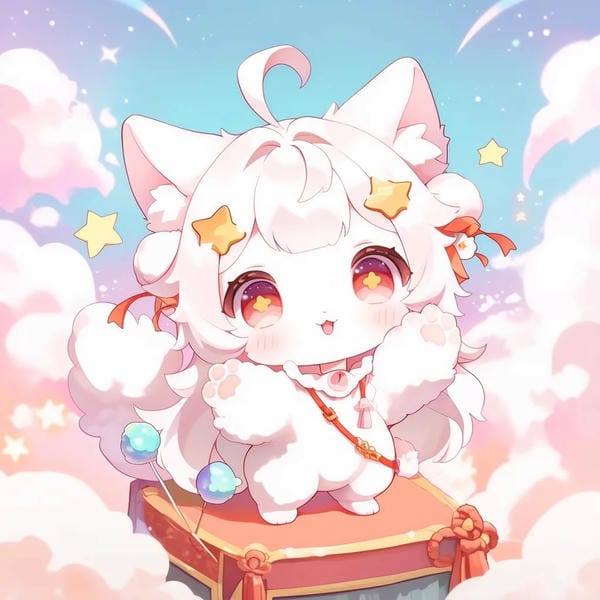 hồ ly chibi cute (27)