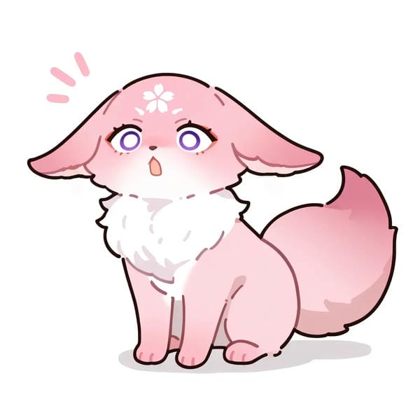 hồ ly chibi cute (7)