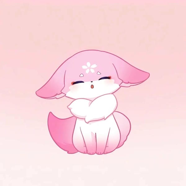 hồ ly chibi cute (9)