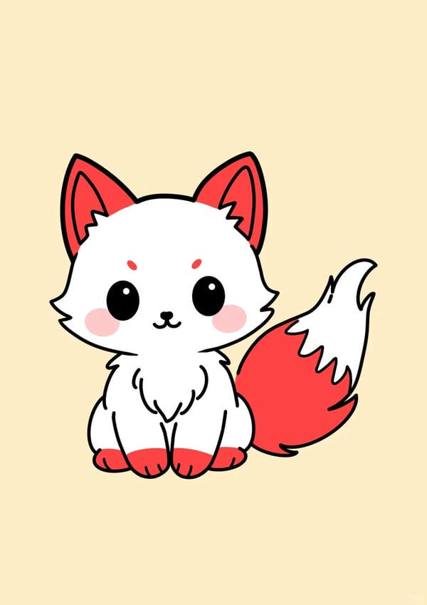 hồ ly chibi