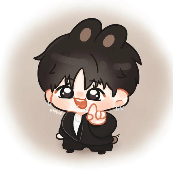 jung kook chibi​ (19)