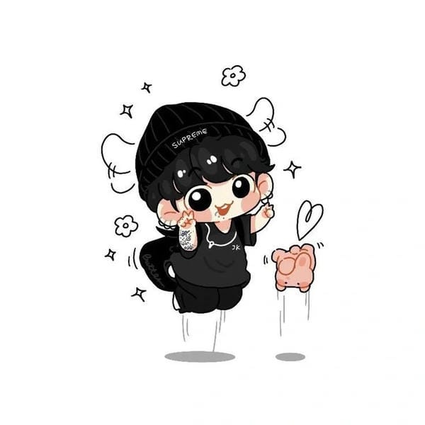jung kook chibi​ (24)