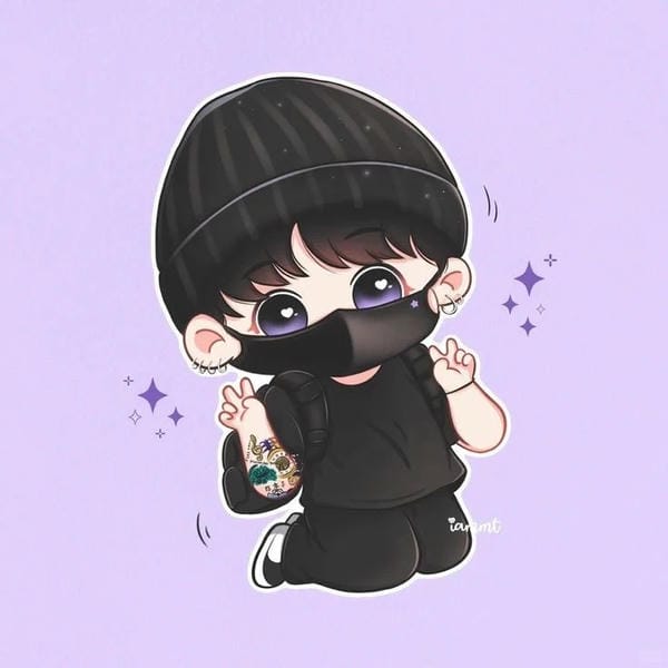jung kook chibi​ (25)