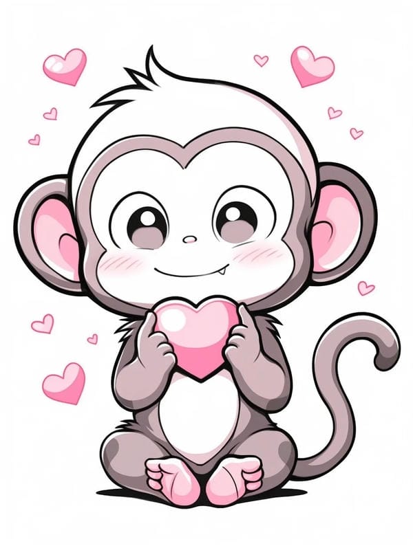 khỉ chibi (26)