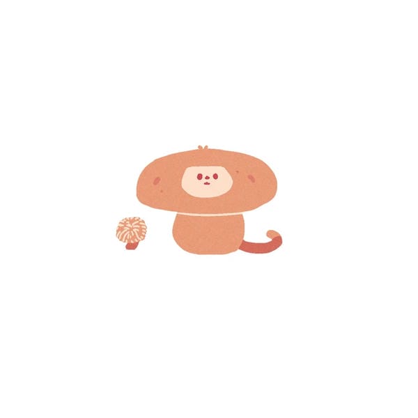 khỉ chibi (9)