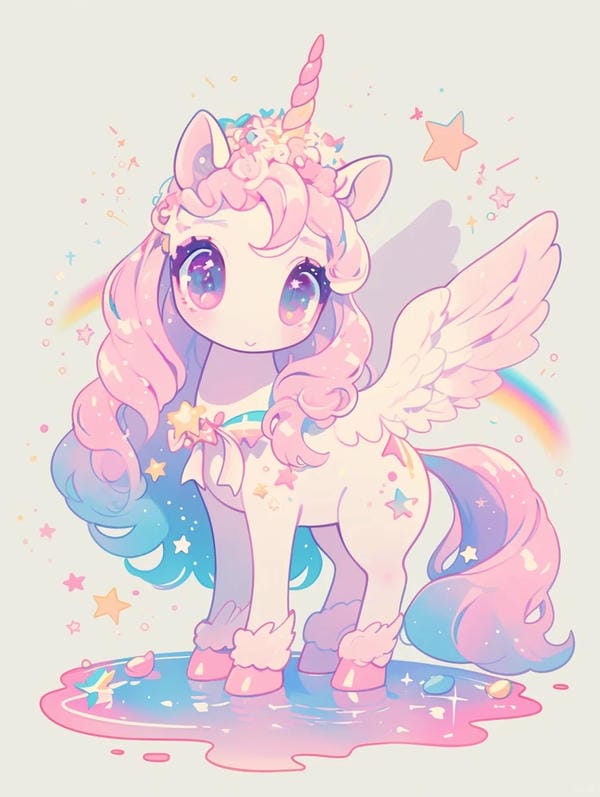 kỳ lân chibi (10)