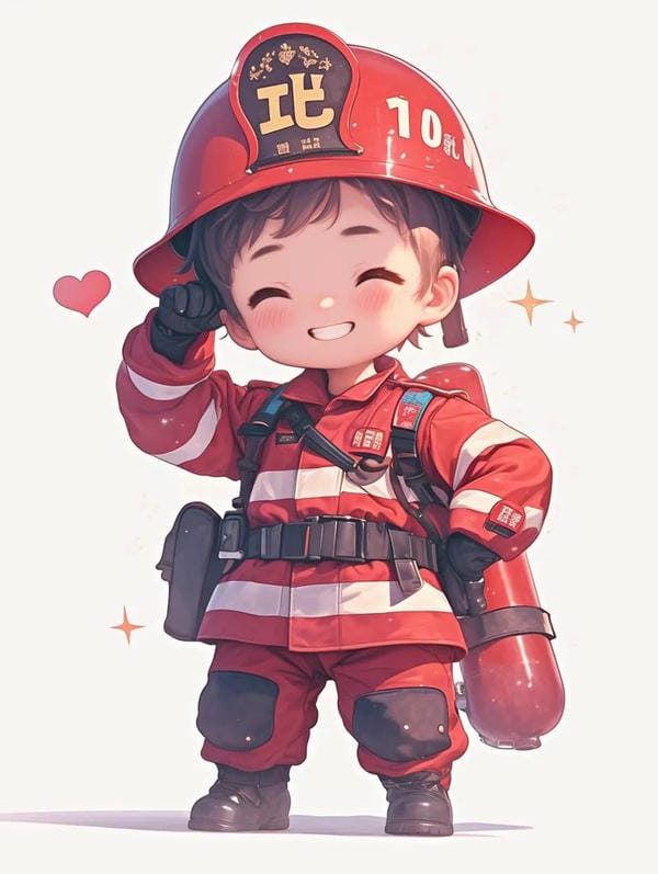 lính cứu hỏa chibi (19)