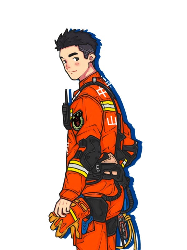 lính cứu hỏa chibi (24)