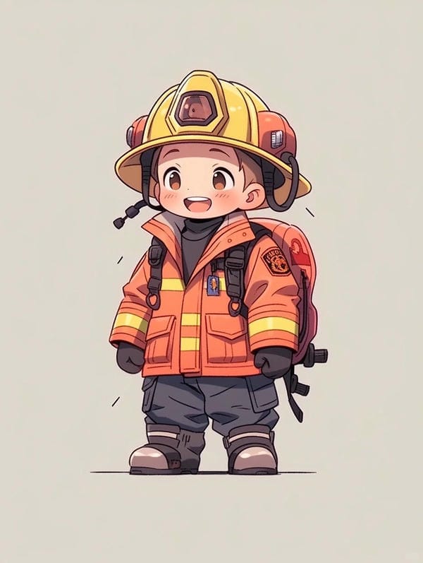 lính cứu hỏa chibi (27)