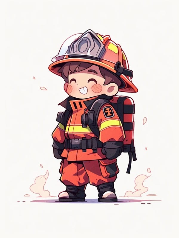 lính cứu hỏa chibi (31)