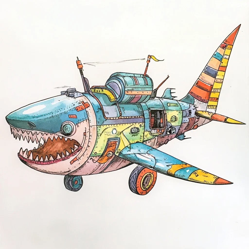 máy bay chibi (14)