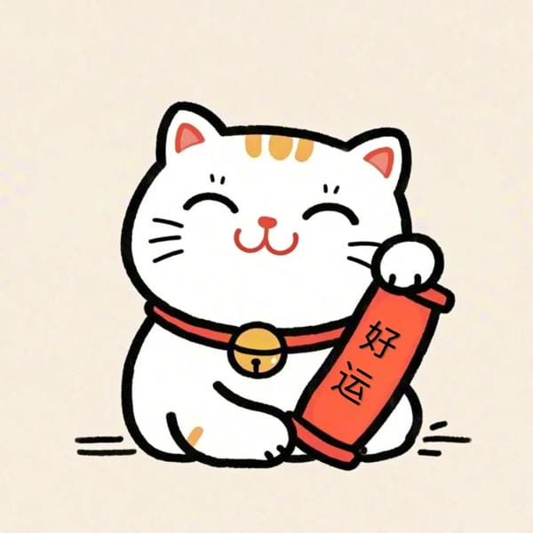 mèo thần tài chibi (15)