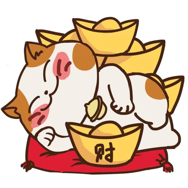 mèo thần tài chibi (16)
